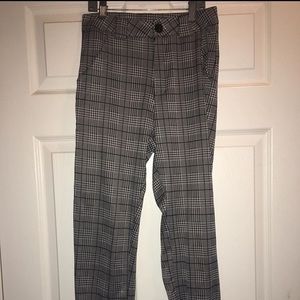 Plaid pants